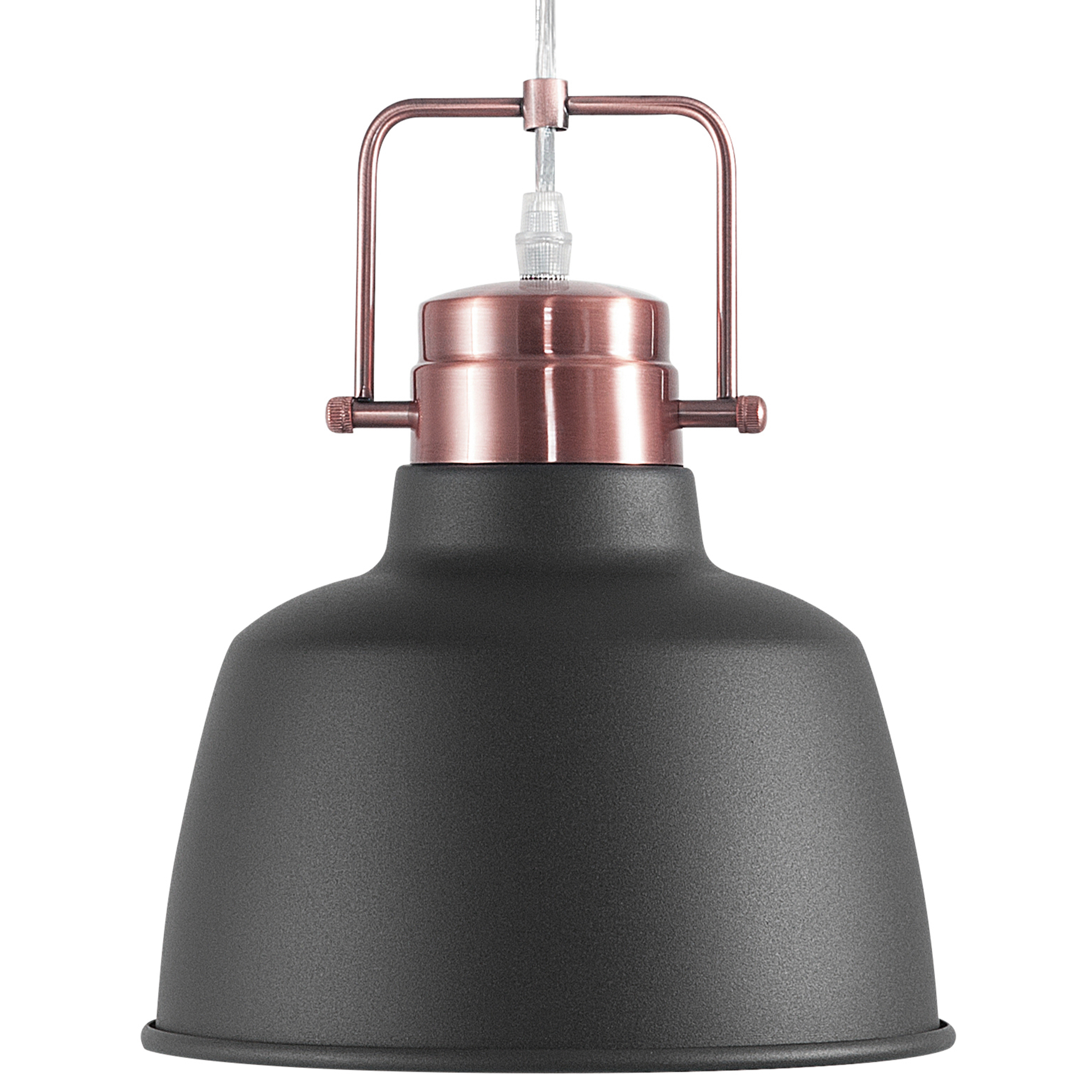 BLmeble Lampa wisząca czarno-miedziana NARMADA BLmeble