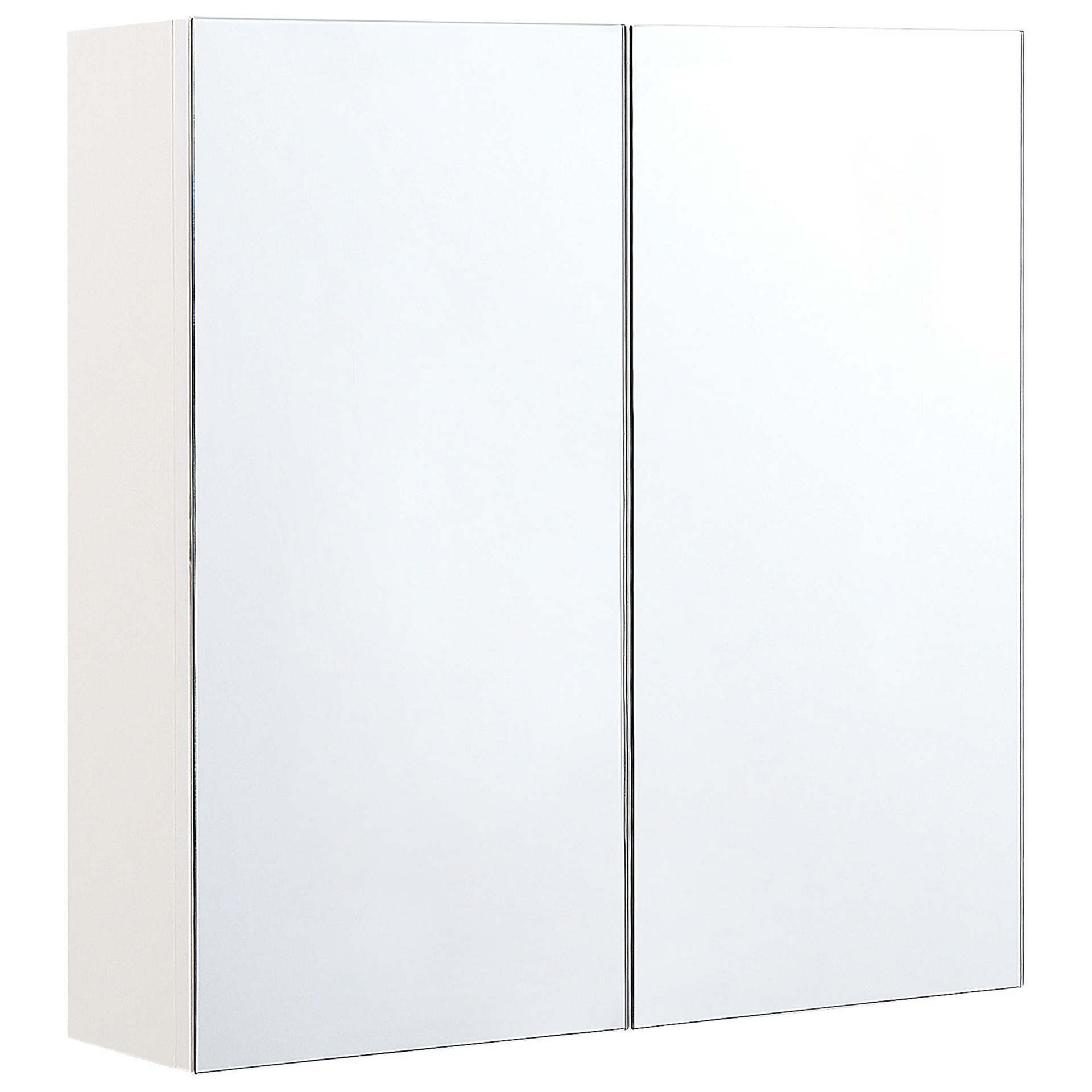 Shumee Shumee Szafka łazienkowa wisząca z lustrem 60 x 60 cm NAVARRA 293115