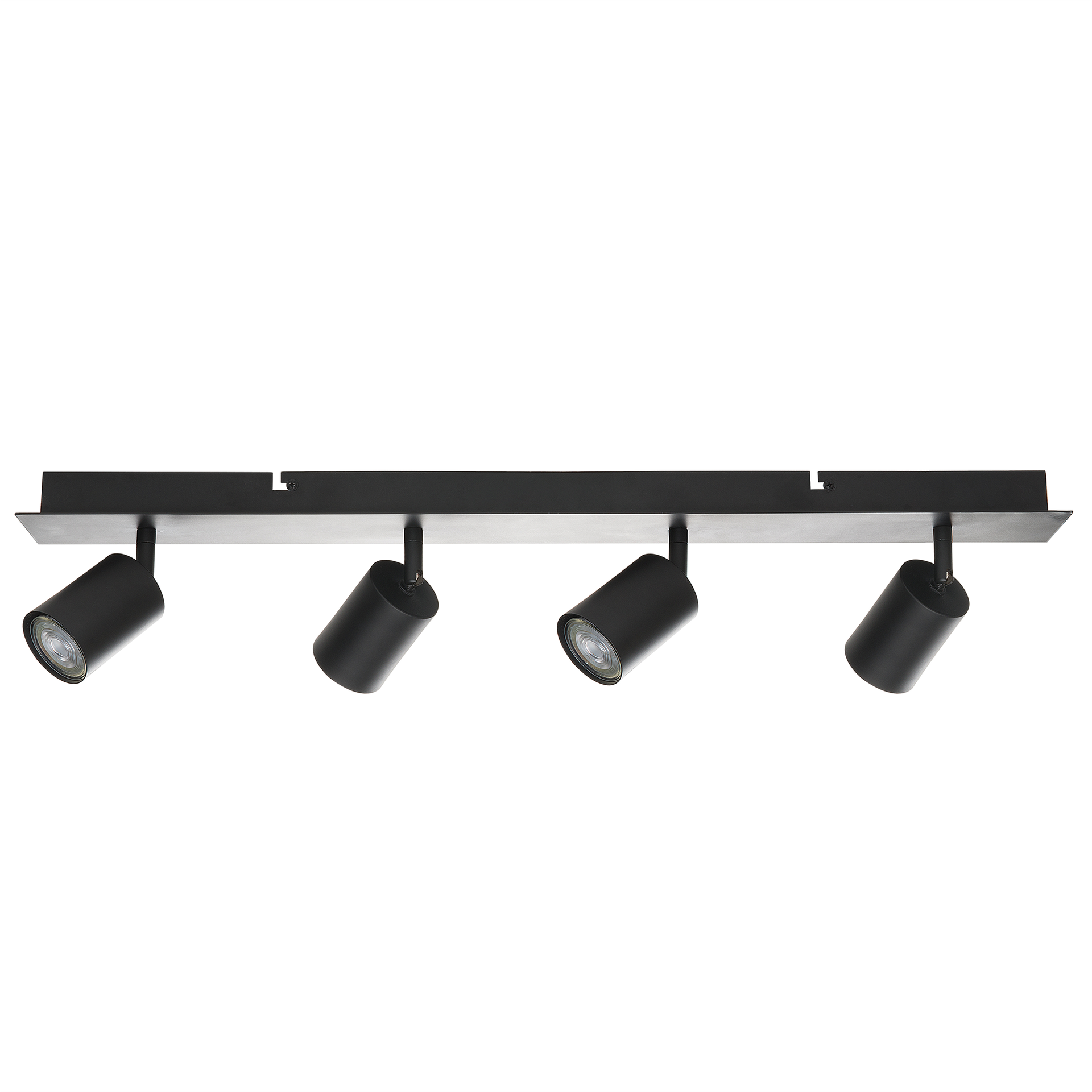 Beliani Lampa sufitowa czarna TIGRIS