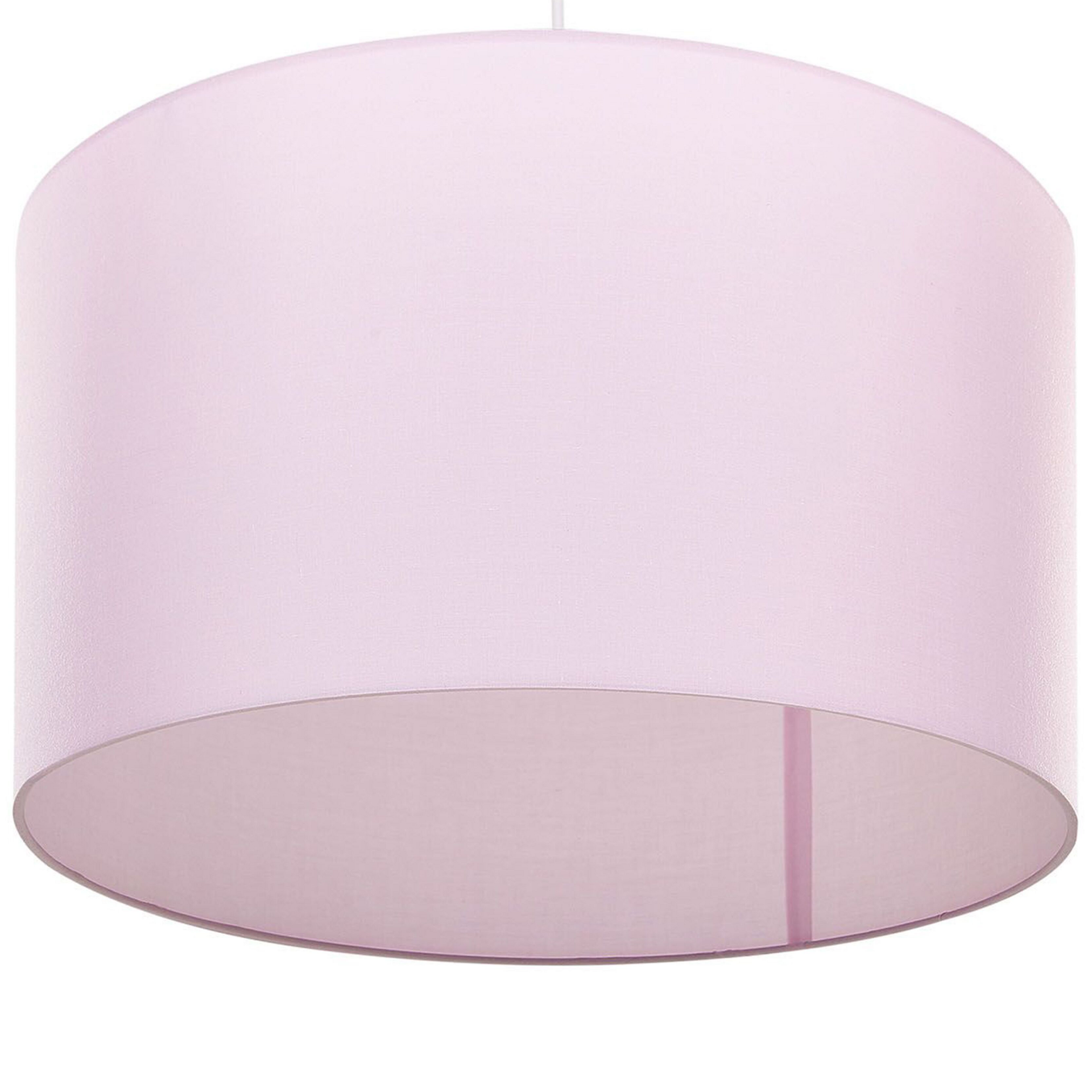 Beliani Lampa wisząca Lampa wisząca różowa LOVU 218107