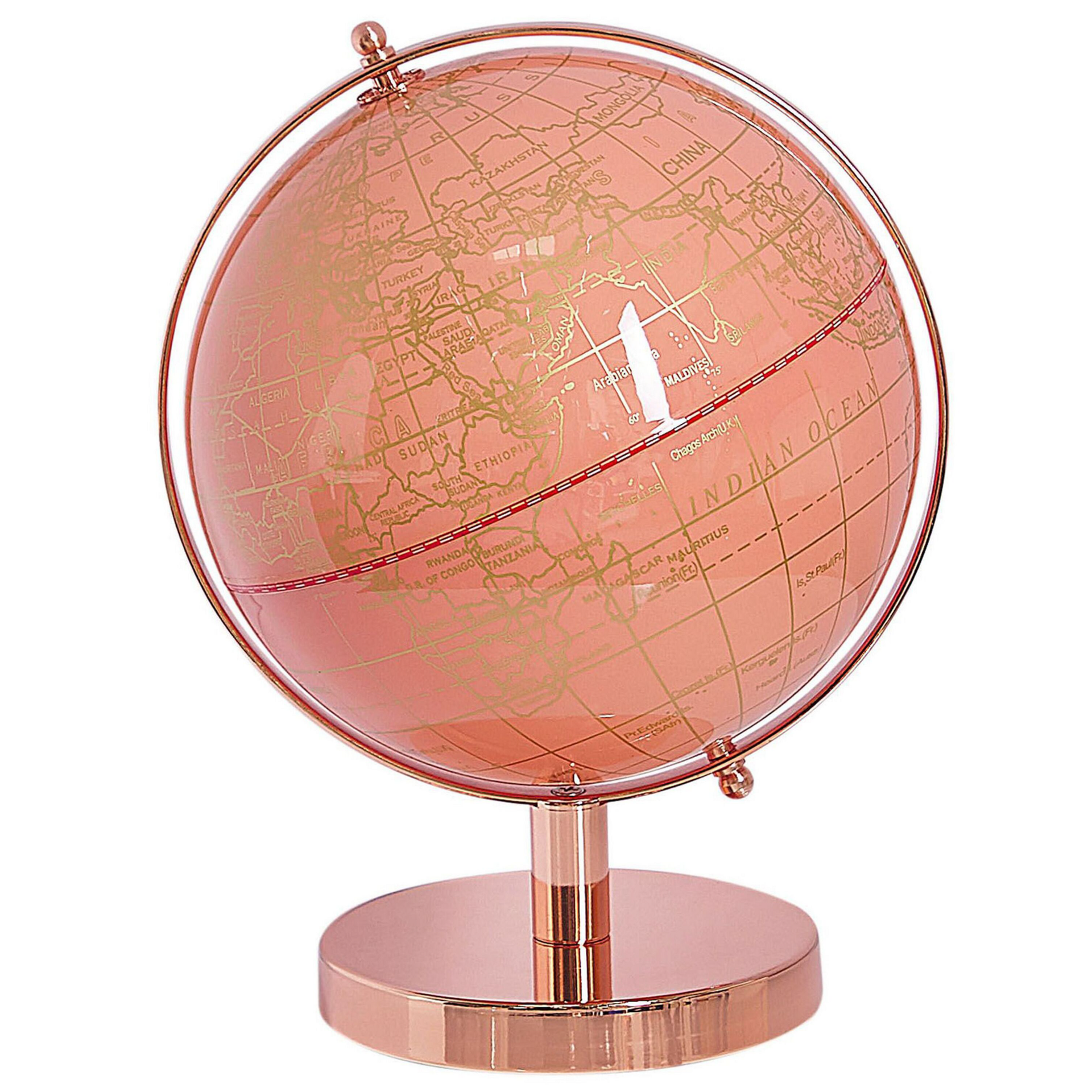 Beliani Globus 28 Cm Różowy Cabot