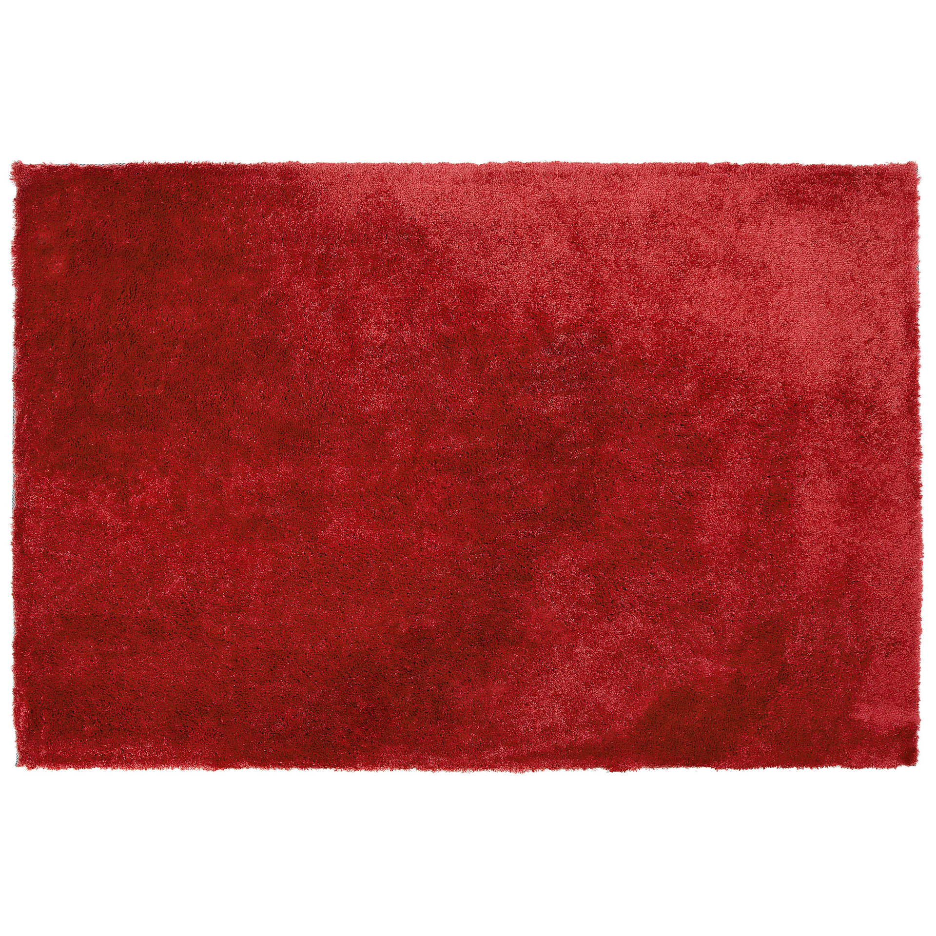 Beliani Dywan shaggy 200 x 300 cm czerwony EVREN