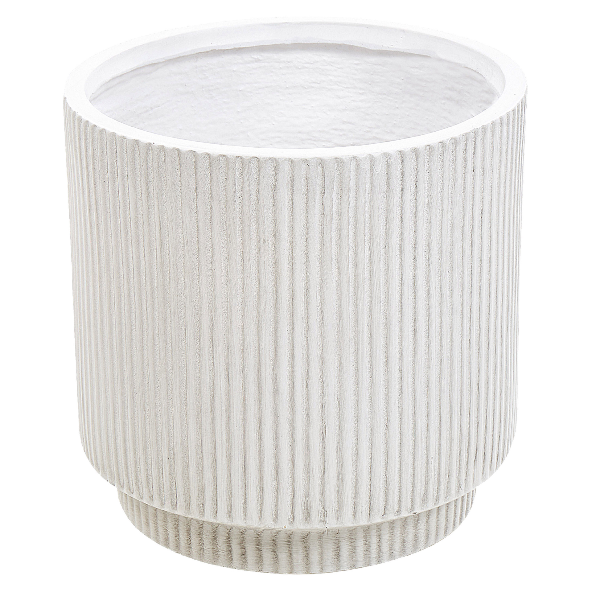 Doniczka ⌀ 30 cm złamana biel DARIA