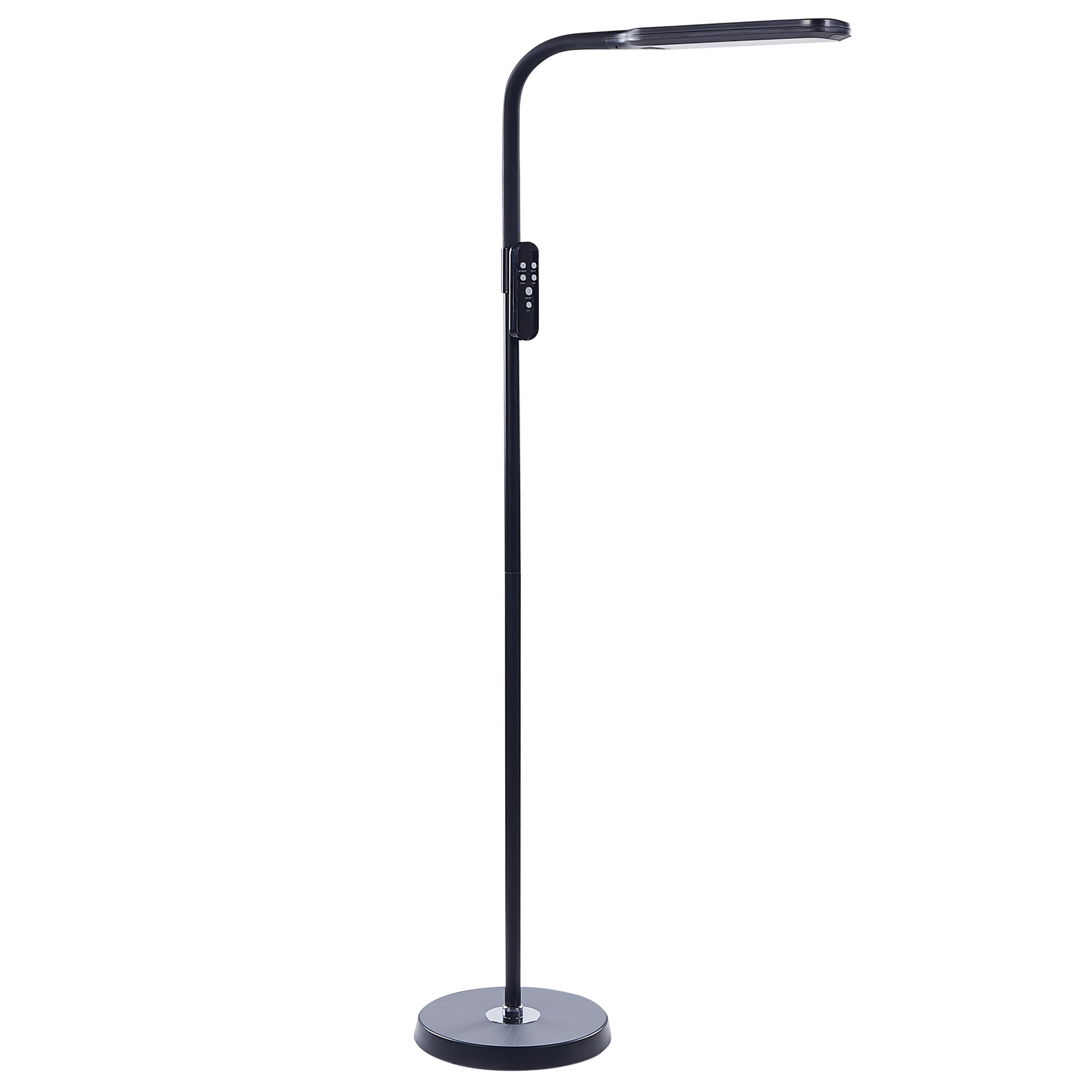 Lampa podłogowa LED czarna ARIES