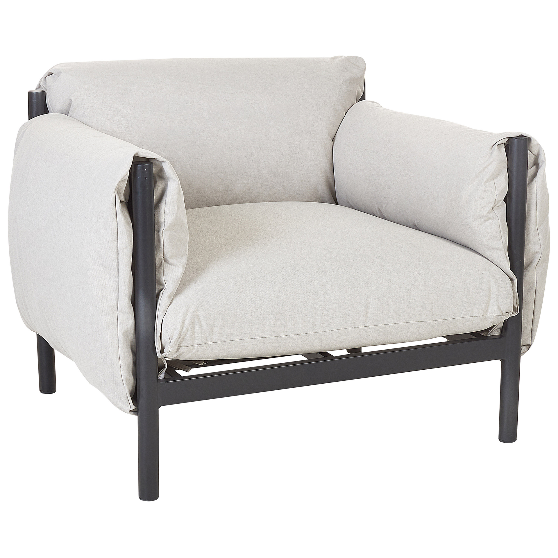 Fotel ogrodowy jasnoszary ESPERIA