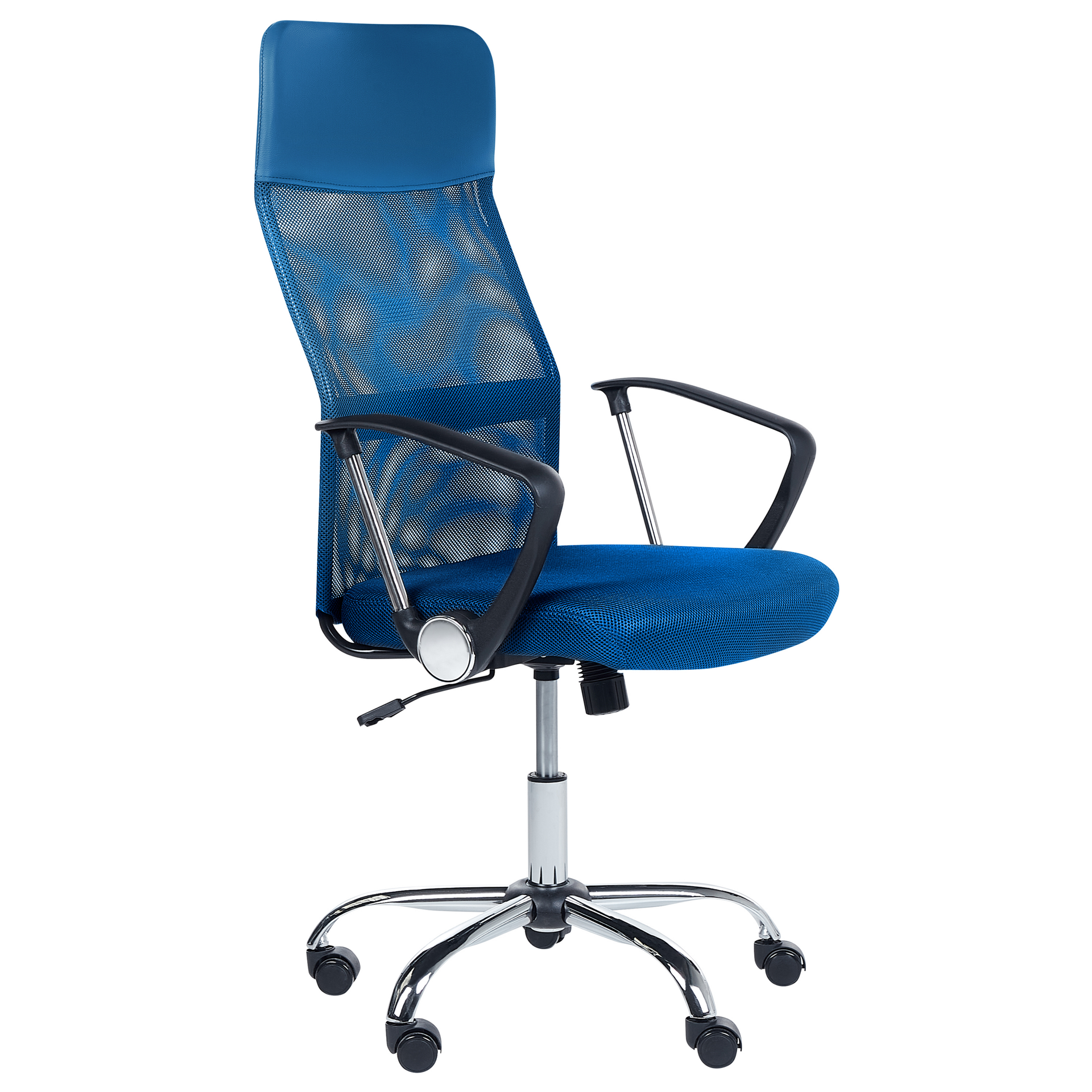 Krzesło biurowe regulowane niebieskie DESIGN