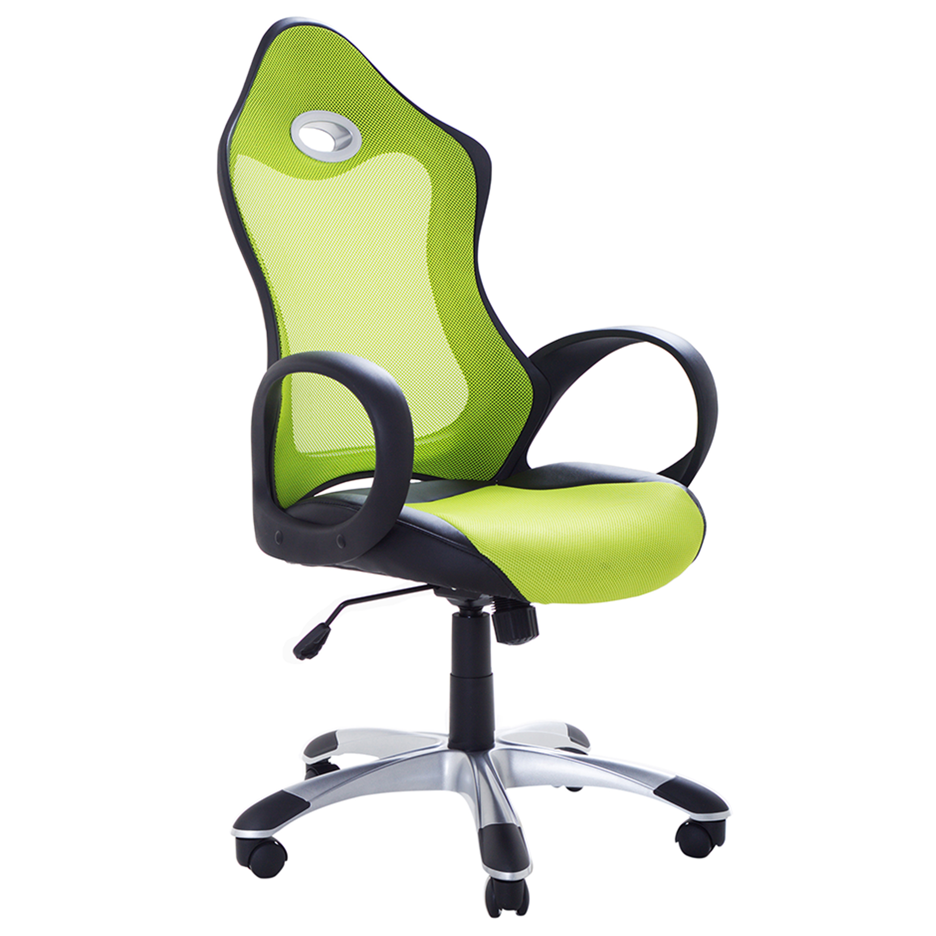 Shumee Krzesło biurowe  Krzesło biurowe regulowane zielone iCHAIR 5390