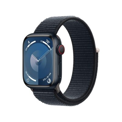 Apple Watch Series 9 GPS + Cellular 41mm Aluminium Sport Czarny