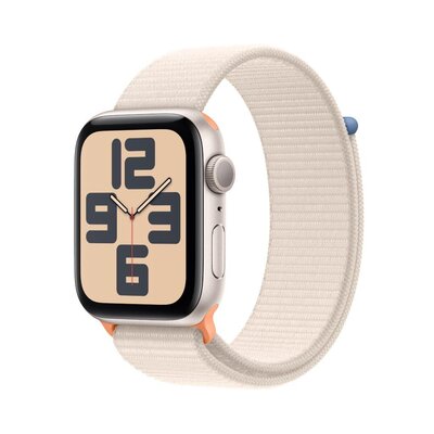 Apple Watch SE 2-gen GPS 44mm Opaska sportowa Beżowy