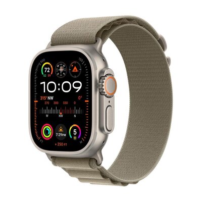 Apple Watch Ultra 2 GPS + Cellular 49mm Tytan Alpine L Oliwkowy