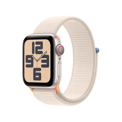 Apple Watch SE 2-gen GPS + Cellular 40mm Opaska sportowa Beżowy