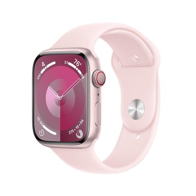 Apple Watch Series 9 GPS + Cellular 45mm Aluminium Sport M/L Różowy