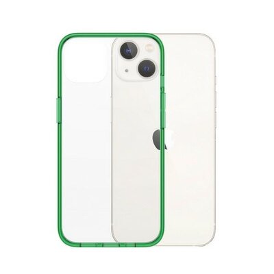 PanzerGlass Obudowa dla telefonów komórkowych ClearCaseColor na Apple iPhone 13 0334) Zielony/przezroczysty