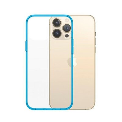 PanzerGlass Obudowa dla telefonów komórkowych ClearCaseColor na Apple iPhone 13 Pro Max 0341) Niebieski/przezroczysty