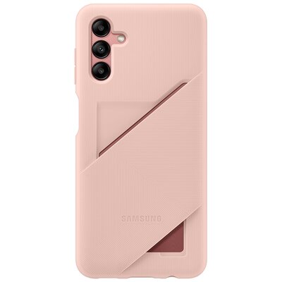 Samsung Card Slot Cover etui do Samsung Galaxy A04s silikonowy pokrowiec portfel na kartę miedziane (EF-OA047TZEGWW)