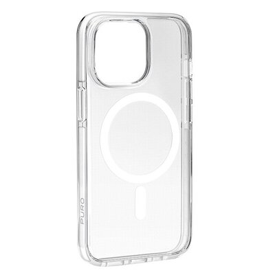 Etui PURO LiteMag Pro MagSafe do Apple iPhone 15 Pro Max Przezroczysty