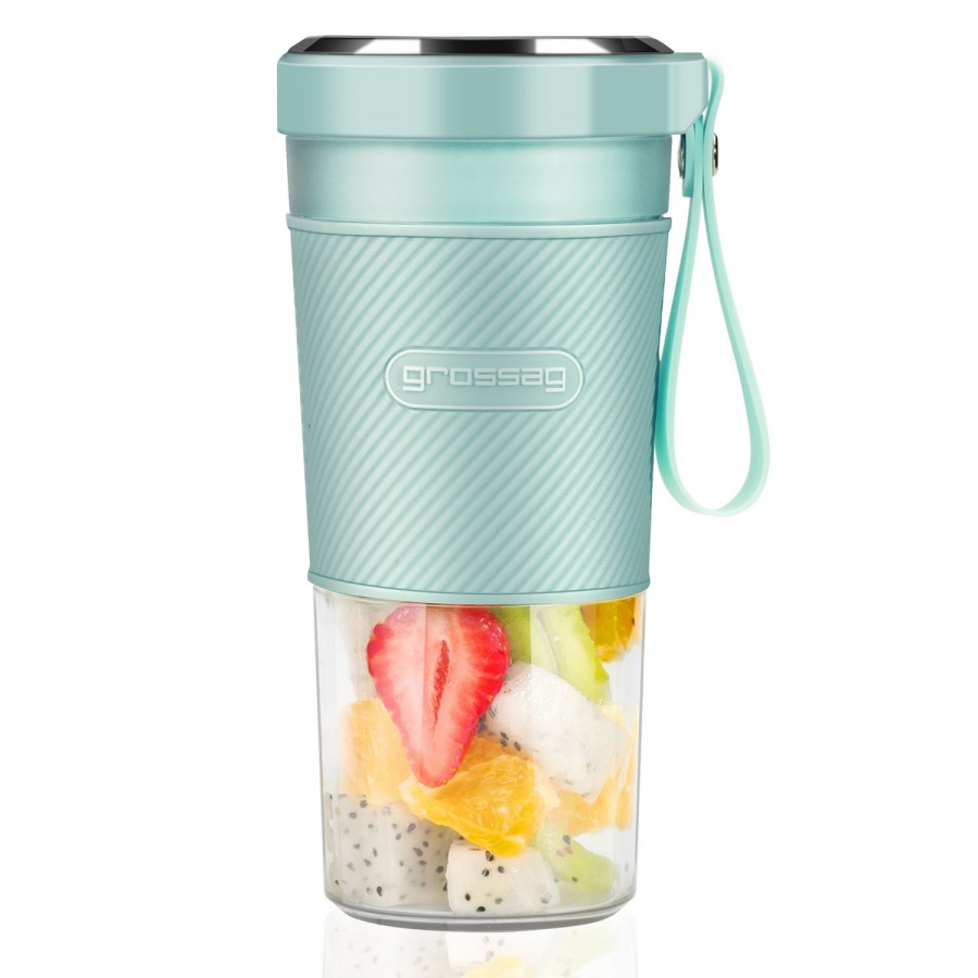 Przenośny blender do smoothie turkusowy kod: GR-1379