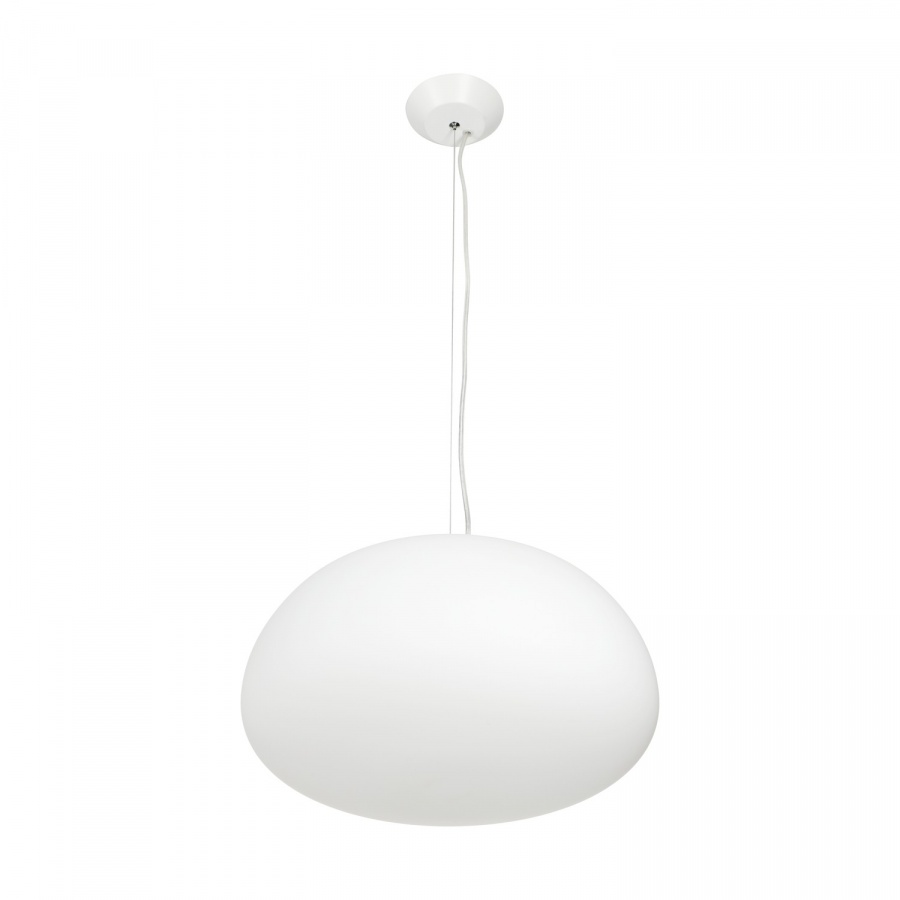 Lampa wisząca lucidum flat biała 40 cm kod: ST-8718