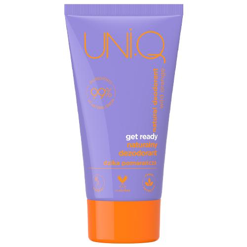 4ORGANIC UNI.Q Get ready Naturalny dezodorant Dzika Pomarańcza, 50ml