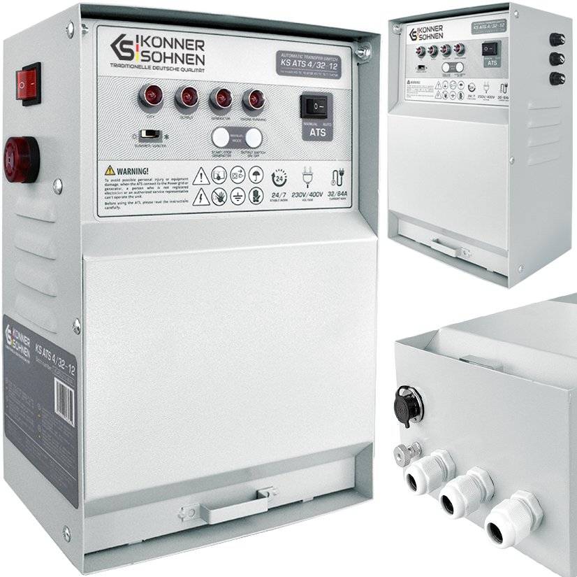 SYSTEM ZAŁĄCZANIA REZERWY KS ATS 4/32-12 14 kW Könner&Söhnen KS