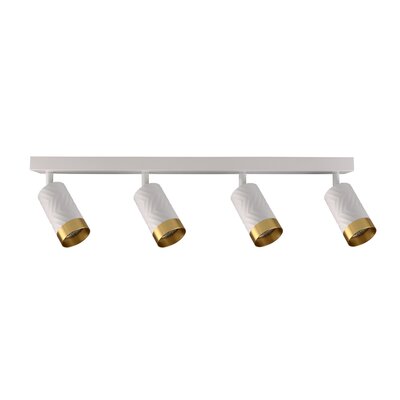 Lampa sufitowa GOLDLUX Arras 4 323620 Biało-złoty