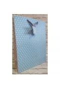 torba prezentowa błękitna 42 x 31 x 12 cm