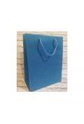torba prezentowa niebieska 24 x 16 cm