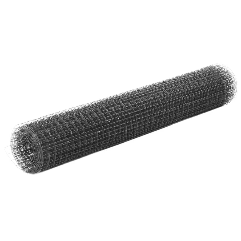 Siatka stalowa powlekana Pvc 25 x 1 m