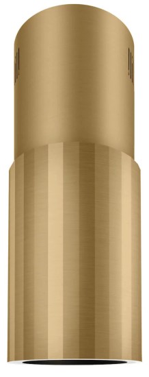 Zdjęcia - Okap Ciarko  wyspowy  Design Roto W Gold Steel + SMEG Czajnik KLF04SSEU (22) 