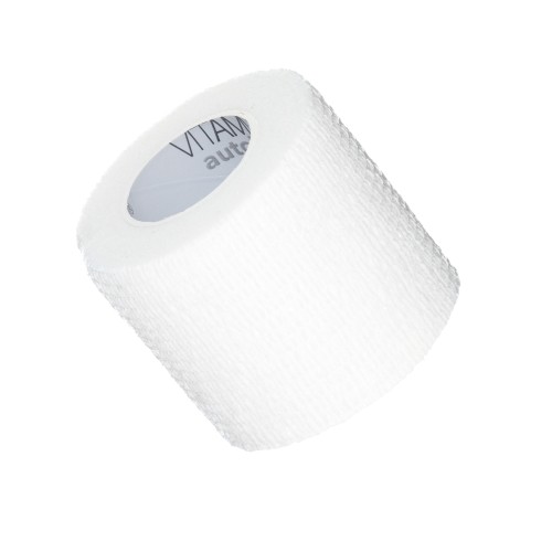 Vitammy Autoband kolor biały 5cm x 450cm Elastyczny bandaż kohezyjny samoprzylepny