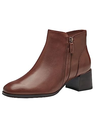 Tamaris Damskie botki 1-1-25333-41, koniak, 36 EU