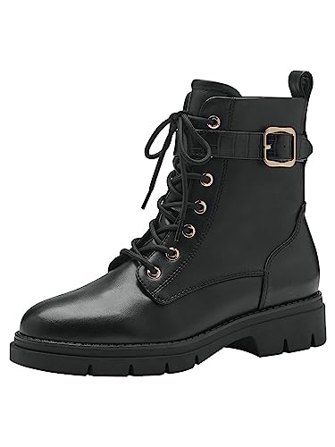 Tamaris Damskie botki 1-1-25289-41, czarny, 42 EU
