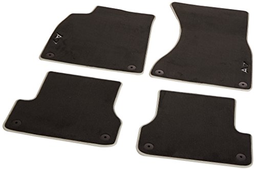 Audi 4G8061270MNO tekstylna wycieraczka premium przód/tył czarny/srebrnoszary A7 4 sztuki