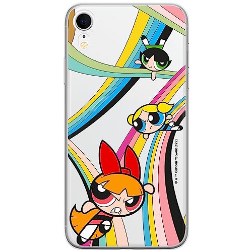ERT GROUP etui na telefon Iphone XR, case oryginalny i oficjalnie licencjonowany przez The Powerpuff Girls, wzór The Powerpuff Girls 020, optymalnie dopasowane, plecki z TPU częściowo przeźroczyste