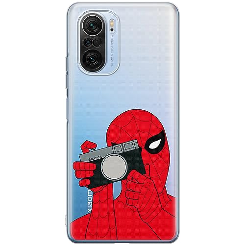 ERT GROUP etui na telefon Xiaomi MI 11i/ REDMI K40/K40 PRO/POCO F3/ F3 PRO, case oryginalny i oficjalnie licencjonowany przez Marvel, wzór Spider Man 026, plecki z TPU częściowo przeźroczyste