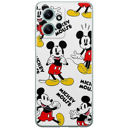 Etui dedykowane do Xiaomi REDMI NOTE 12 4G wzór:  Mickey 050 oryginalne i oficjalnie licencjonowane