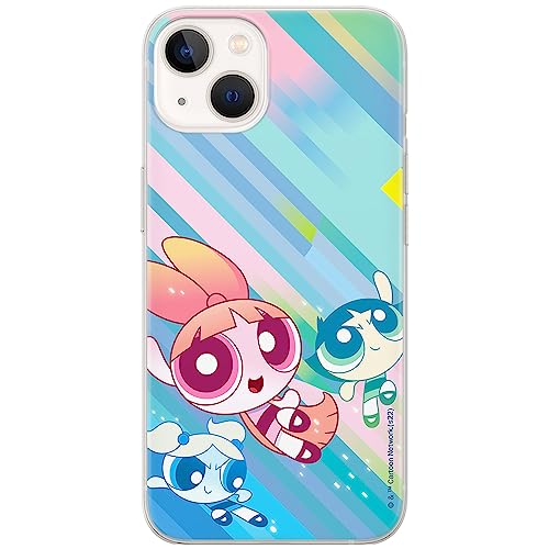 ERT GROUP etui na telefon Iphone 13 MINI, case oryginalny i oficjalnie licencjonowany przez The Powerpuff Girls, wzór The Powerpuff Girls 037, optymalnie dopasowane, plecki z TPU