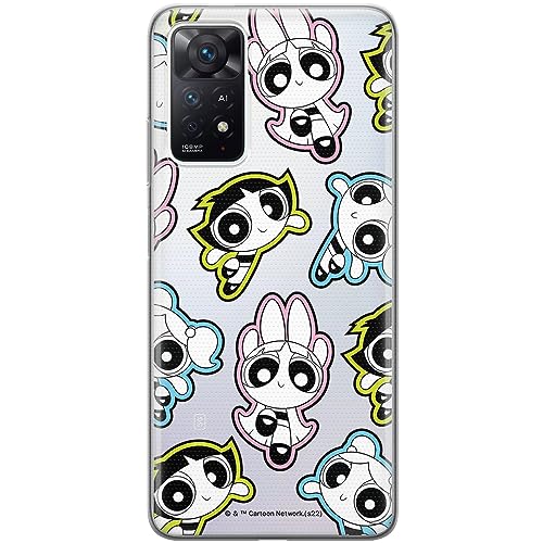 ERT GROUP etui na telefon Xiaomi REDMI NOTE 11 PRO 4G/5G/11 PRO+ 5G, case oryginalny i oficjalnie licencjonowany przez The Powerpuff Girls, wzór The Powerpuff Girls 022, częściowo przeźroczyste