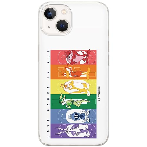 ERT GROUP etui na telefon Iphone 13 MINI, case oryginalny i oficjalnie licencjonowany przez Looney Tunes, wzór 014, optymalnie dopasowane, plecki z TPU