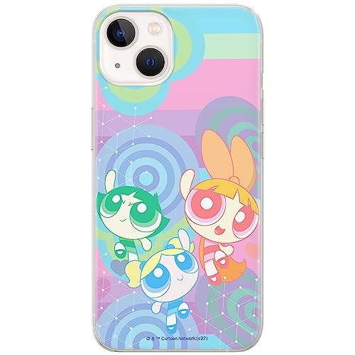ERT GROUP etui na telefon Iphone 13, case oryginalny i oficjalnie licencjonowany przez The Powerpuff Girls, wzór The Powerpuff Girls 038, optymalnie dopasowane, plecki z TPU