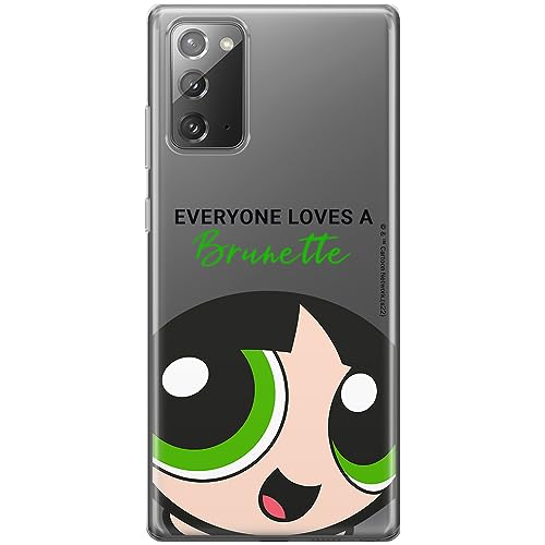 ERT GROUP etui na telefon Samsung GALAXY NOTE 20, case oryginalny i oficjalnie licencjonowany przez The Powerpuff Girls, wzór The Powerpuff Girls 013, plecki z TPU częściowo przeźroczyste