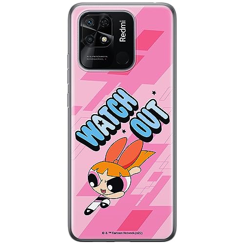 ERT GROUP etui na telefon Xiaomi REDMI 10C, case oryginalny i oficjalnie licencjonowany przez The Powerpuff Girls, wzór The Powerpuff Girls 035, optymalnie dopasowane, plecki z TPU