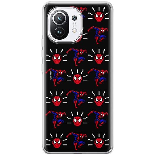 ERT GROUP etui na telefon Xiaomi 11, case oryginalny i oficjalnie licencjonowany przez Marvel, wzór Spider Man 025, optymalnie dopasowane, plecki z TPU