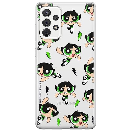 ERT GROUP etui na telefon Samsung A52 5G/A52 4G LTE/A52S 5G, case oryginalny i oficjalnie licencjonowany przez The Powerpuff Girls, wzór The Powerpuff Girls 009, plecki z TPU częściowo przeźroczyste