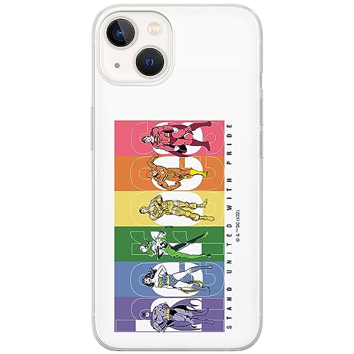 ERT GROUP etui na telefon Iphone 13, case oryginalny i oficjalnie licencjonowany przez DC, wzór Justice League 008, optymalnie dopasowane, plecki z TPU