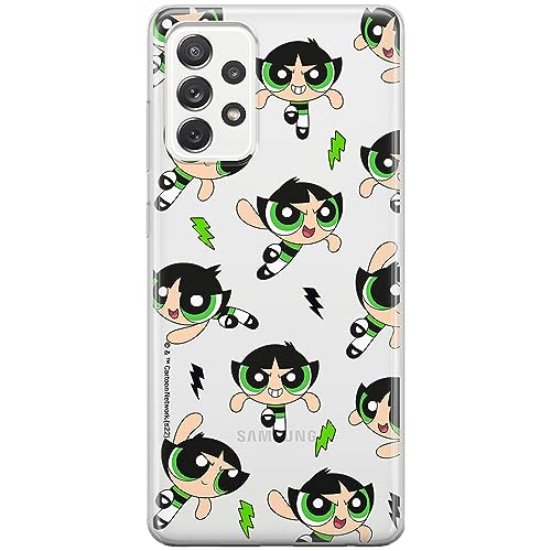 ERT GROUP etui na telefon Samsung A73 5G, case oryginalny i oficjalnie licencjonowany przez The Powerpuff Girls, wzór The Powerpuff Girls 009, plecki z TPU częściowo przeźroczyste