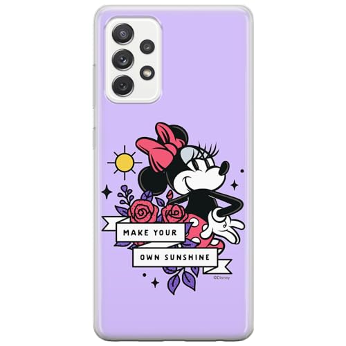 ERT GROUP etui na telefon Samsung A53 5G, case oryginalny i oficjalnie licencjonowany przez Disney, wzór Minnie 073, optymalnie dopasowane, plecki z TPU