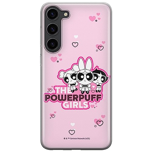 ERT GROUP etui na telefon Samsung S23, case oryginalny i oficjalnie licencjonowany przez The Powerpuff Girls, wzór The Powerpuff Girls 023, optymalnie dopasowane, plecki z TPU