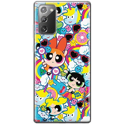 ERT GROUP etui na telefon Samsung GALAXY NOTE 20, case oryginalny i oficjalnie licencjonowany przez The Powerpuff Girls, wzór The Powerpuff Girls 041, optymalnie dopasowane, plecki z TPU