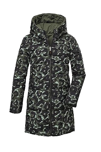 Killtec Dziewczęcy Kow 143 Grls Prk płaszcz pikowany/parka z kapturem